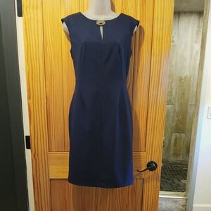 NWOT Calvin Klein Navy Dress